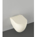 INFINITY závesná WC misa, Rimless, 36,5x53cm, ivory