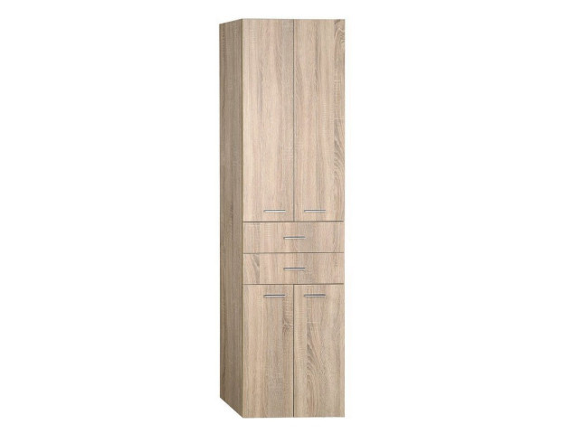 ZOJA/KERAMIA FRESH vysoká skriňa so zásuvkami 50x184x29cm, dub platina