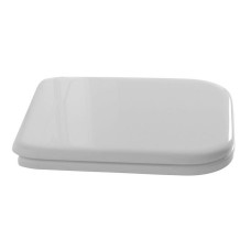 WALDORF WC sedátko Soft Close, polyester, biela / bronz