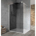 VARIO WHITE jednodílná sprchová zástěna k instalaci ke stěně, kouřové sklo, 1200 mm