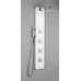 SPIRIT SQUARE termostatický sprchový panel nástenný, 250x1550mm, biela