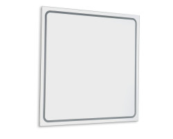 GEMINI II zrkadlo s LED osvetlením 900x900mm