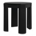 COLORED kúpeľňová stolička 37x39x37cm, ABS, čierna mat