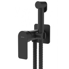 PAX skrytá batéria na bidet so Stop sprcha, matná čierna