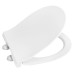 Toaletné sedadlo ABSOLUTE, Soft Close, Easy Take, biele
