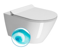 KUBE X WC závesné, splachovanie SWIRLFLUSH, 55x36 cm