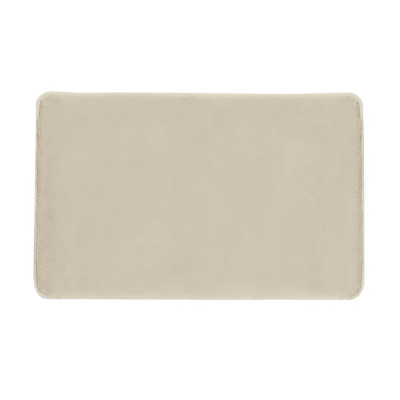 Kúpeľňová rohož FUZZY, 60 x 100 cm, 100 % polyester, protišmyková, tortora