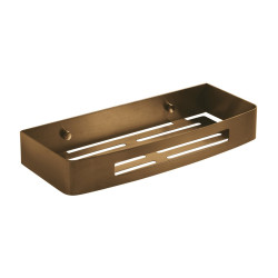 Sprchová polička SMART, 300 × 45 × 128 mm, matná meď
