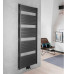 TONDI vykurovacie teleso rovné 600x1690 mm, stredové pripojenie, čierna mat