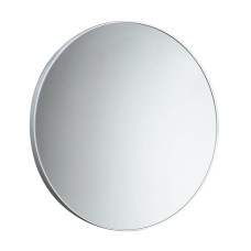 Zrkadlo okrúhle v plastovom ráme ø 60cm, biela