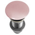 Odtok umývadla 5/4", click-clack, betónová zátka, 10-80 mm, ružová pololesklá