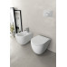 INFINITY bidet závesný, 36,5x53cm, biela mat