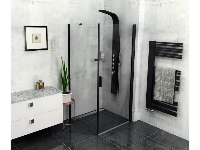 Zoom Line Black obdĺžnikový sprchovací kút 800x900mm L / P variant