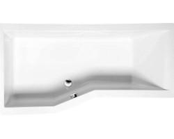VERSYS L asymetrická vaňa 170x85x70x47cm, biela