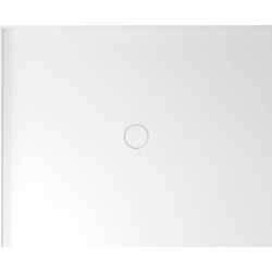MIRAI sprchová vanička z liateho mramoru, obdĺžnik 110x90x1,8cm, ľavá, biela