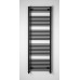 DIRECT radiátor s bočným pripojením 600x1680 mm, matná čierna