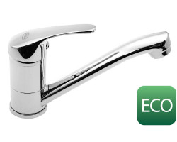 AQUALINE 35 umývadlová batéria s otočnou výpusťou, bez výtoku, ECO kartuša, chróm