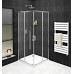 SIGMA SIMPLY sprchové dvere posuvné pre rohový vstup 900 mm, číre sklo