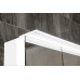 LINEX galerka s LED osvětlením, 80x70x15cm, bílá