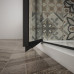 TRINITY BLACK štvrťkruhový sprchový kút 900x900 mm, číre sklo, ľavý