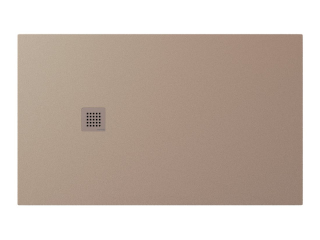 TRENECA vanička z litého mramoru s možností úpravy rozměru, 150x90cm, béžová mat