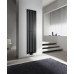 Radiátor PILON 418 x 1800 mm, so šiestimi vešiakmi na uteráky, matná čierna farba