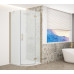 TRINITY GOLD MATT štvrťkruhový sprchový kút 900x900 mm, matné sklo, pravý