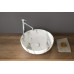 RONDANE keramické umývadlo na dosku Ø 41 cm, bianco carrara
