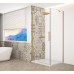 TRINITY GOLD MATT štvorcový sprchový kút 900x900mm, číre sklo, ľavý