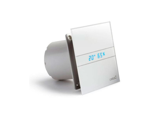 E-120 GTH kúpeľňový ventilátor axiálny s automatom, 6W / 11W, potrubia 120mm, biela