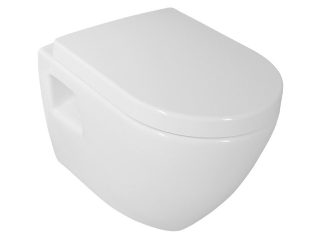 NERA WC závesné 35,5x50 cm, biela