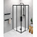 ALTIS LINE BLACK čtvercový sprchový kout 900x900 mm, rohový vstup, čiré sklo