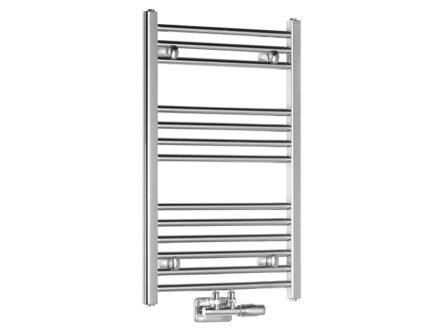 ALYA vykurovacie teleso rovné 500x803 mm, stredové pripojenie, chróm