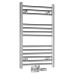 ALYA vykurovacie teleso rovné 500x803 mm, stredové pripojenie, chróm
