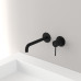 ULTRAMIX umývadlová batéria s dvoma prvkami, výtok 16 cm, čierna matná