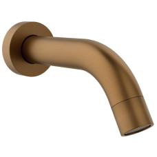 Nástenná výtoková hlavica, okrúhla, 174 mm, matná meď