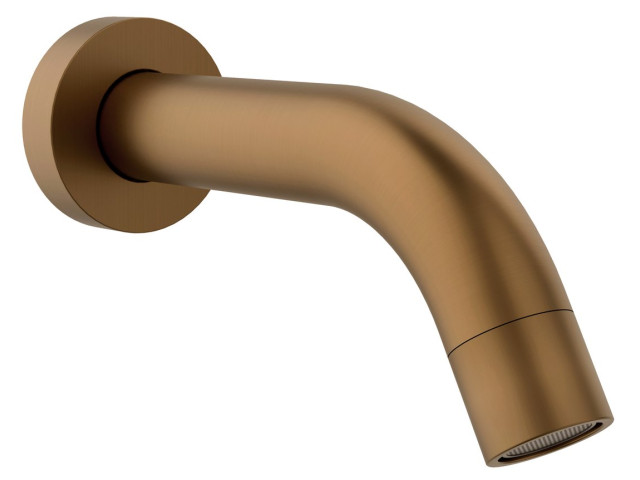 Nástenná výtoková hlavica, okrúhla, 174 mm, matná meď Nástenná výtoková hlavica, okrúhla, 174 mm, matná meď