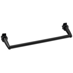 Sušiak na uteráky pre radiátory, 36 cm, rovný, matná čierna
