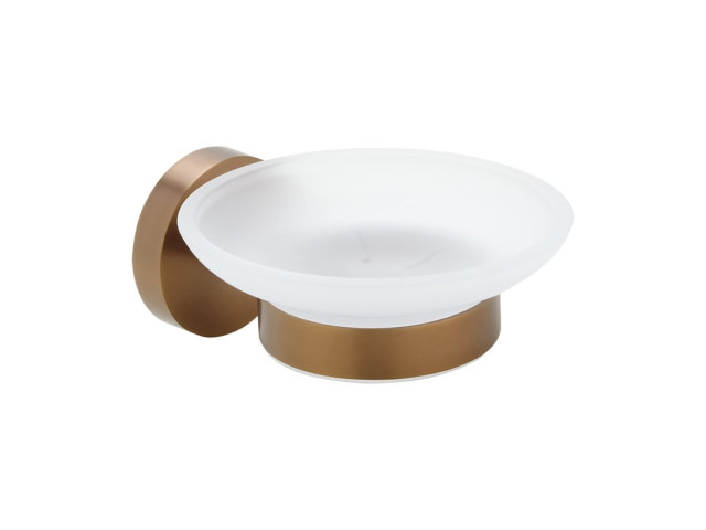 X-ROUND COPPER mydelnička, mliečne sklo, matná meď