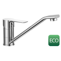 BARON ECO 3,8 l/min, stojanová batéria pod drez, 186 mm, otočná ramienka, chróm