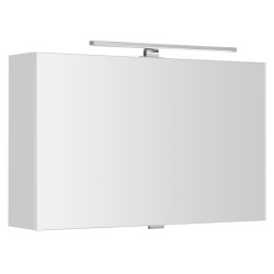 CLOE galerka s LED osvetlením 80x50x18cm, biela (CE080)