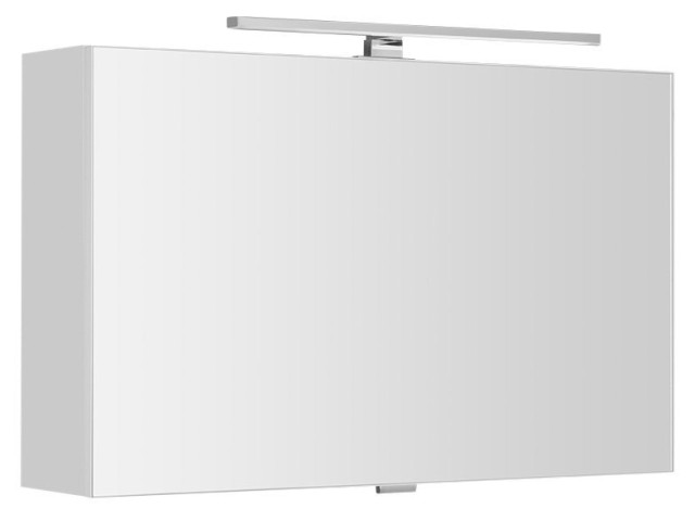 CLOE galerka s LED osvetlením 80x50x18cm, biela (CE080)