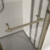 ANTIQUE sprchové dvere otočné, 800mm, pravé, ČÍRE sklo, bronz