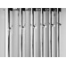 Radiátor PILON 418x1800mm, so šiestimi vešiakmi na uteráky, chróm