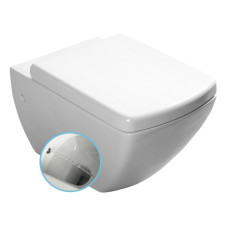 PURITY WC závesné s bidetovú spŕškou 35x55,5cm, biela (10PL02001-DL)