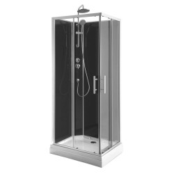 GRANVIK obdélníková sprchová kabina 700x900x2180mm, číre sklo