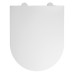 SISTEMA Toaletné sedadlo, SLIM, Soft Close, Easy Take, biele