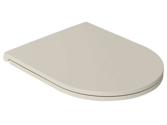 Toaletné sedadlo INFINITY, SLIM, Soft Close, Easy Take, slonovinová farba