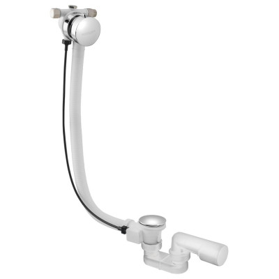 Súprava pre vaňu s napúšťacím ventilom, dĺžka 700 mm, DN40/50, chróm
