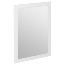 TREOS zrkadlo v ráme 750x500mm, biela mat